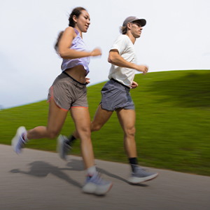 two runners