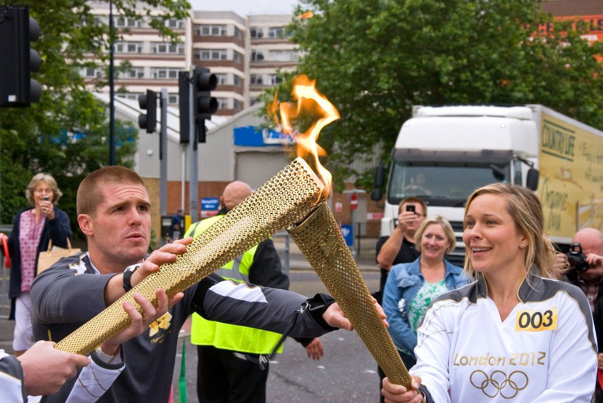 Olympic torch relay