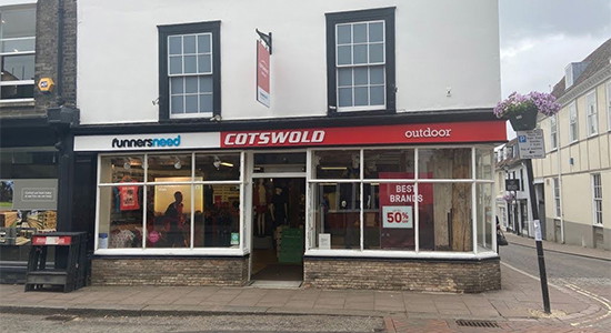 Bury St Edmunds store front