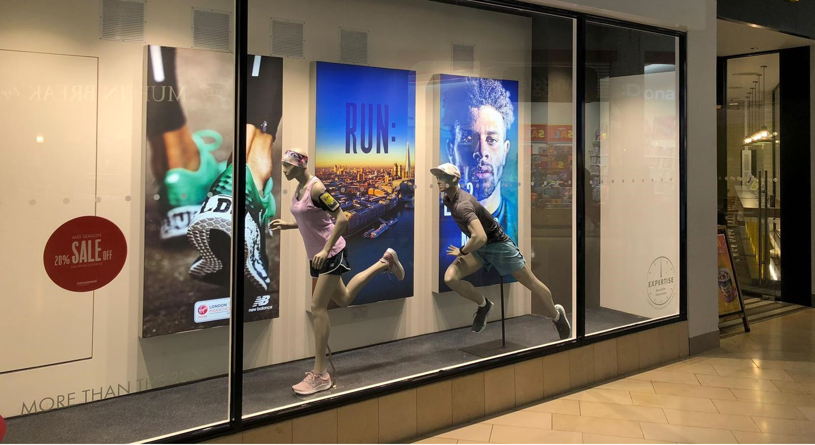 Leicester store front