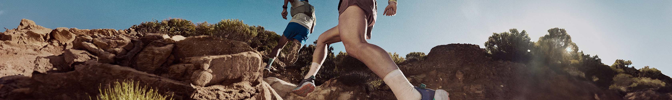 An image of people completing the sled push section of Hyrox